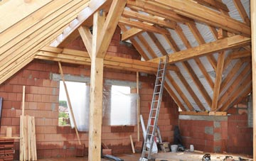 West Dunnet attic trusses