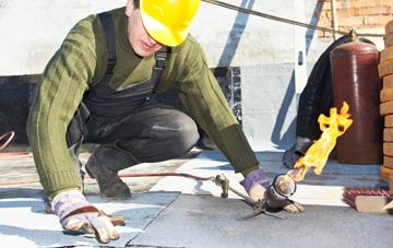 West Dunnet flat roof construction